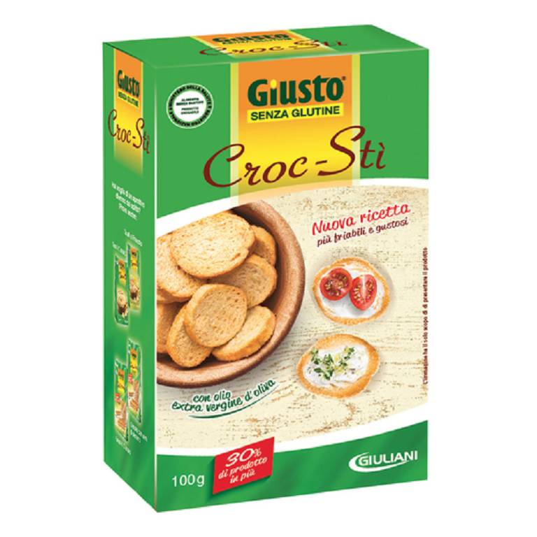 GIUSTO S/G CROC-STI' 75G