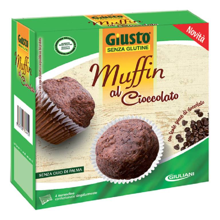 GIUSTO S/G MUFFIN CIOCCOLATO