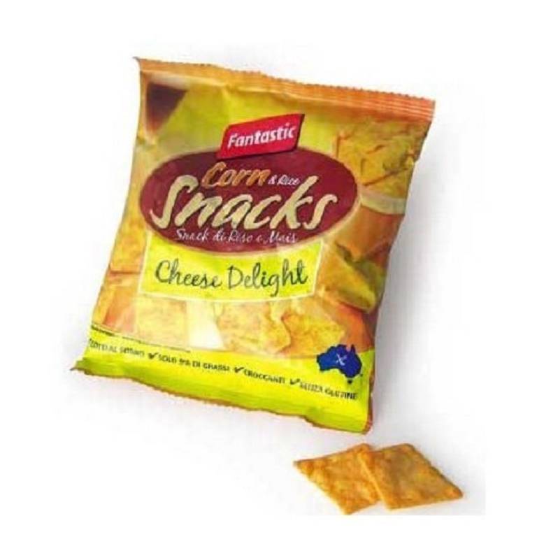 RICE&CORN SNACKS CHEESE 25G