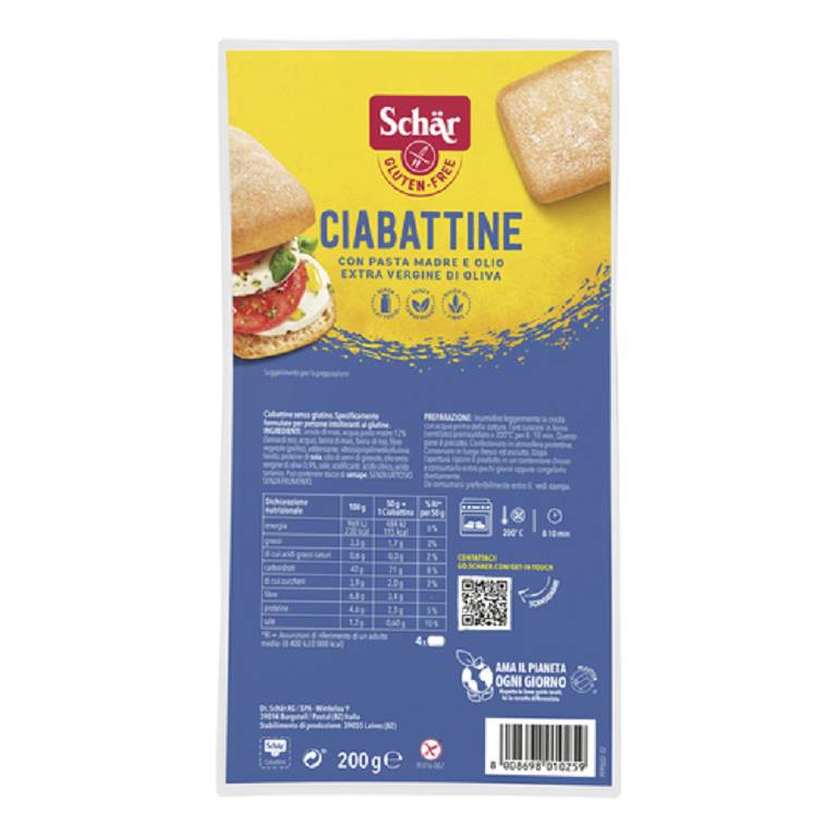 SCHAR CIABATTINA 200G